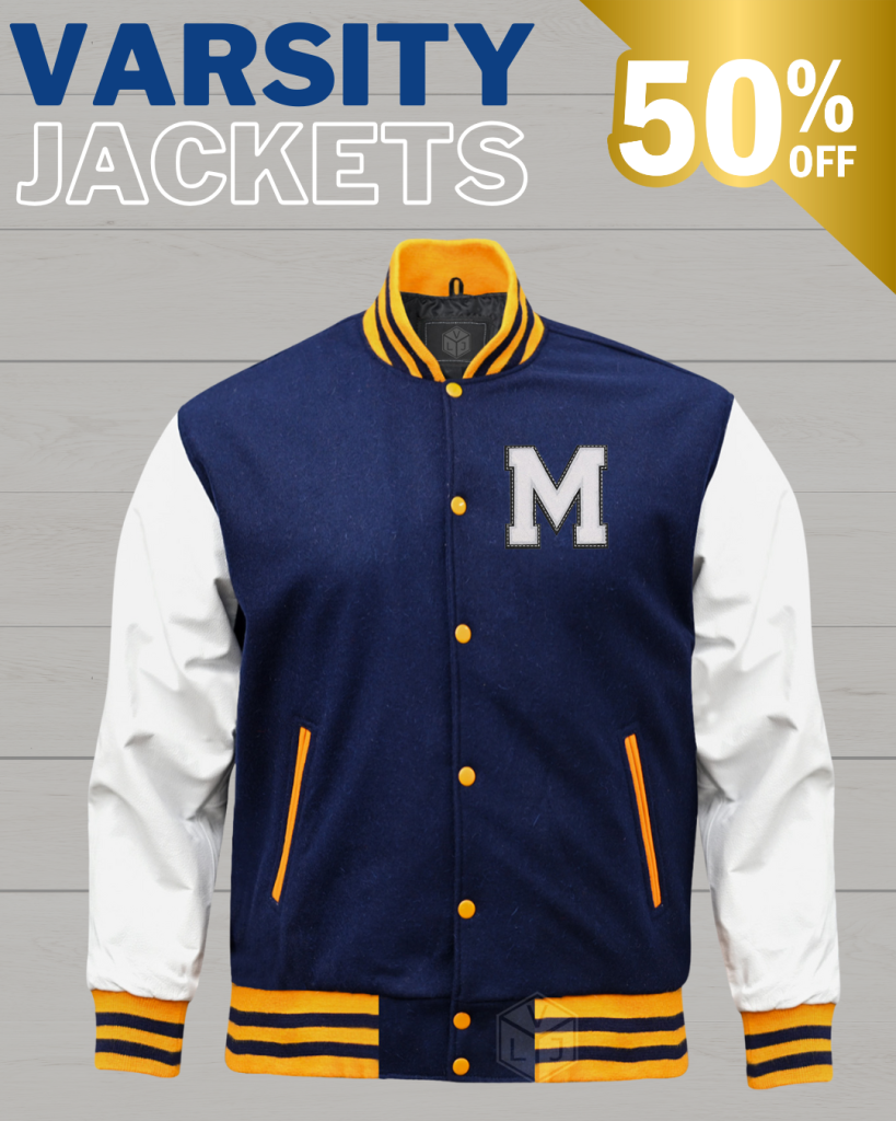 Custom Navy Varsity Jackets