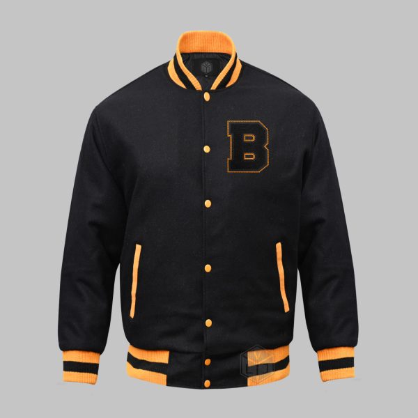 Custom Varsity Jackets Black