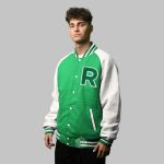 Letterman Jacket Raglan Sleeves