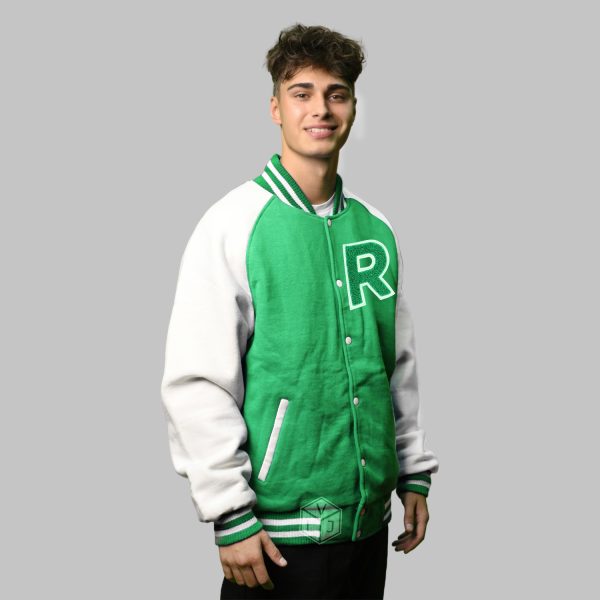 Letterman Jacket Raglan Sleeves