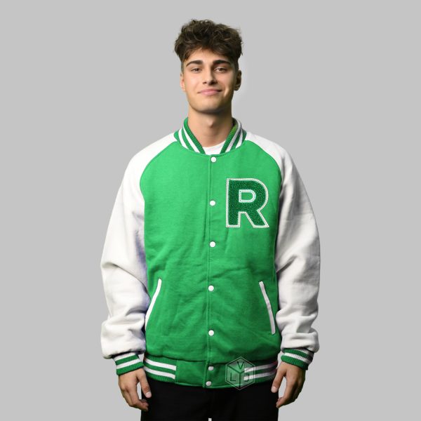 Letterman Jacket Raglan Sleeves