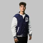 Letterman Jacket Sailor Collar