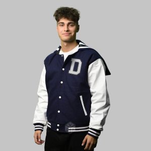 Letterman Jacket Sailor Collar