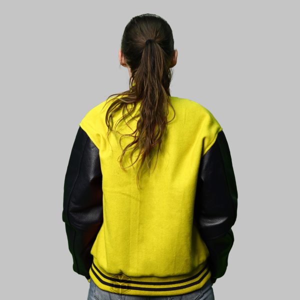 Varsity Jacket Leather wool