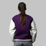 Varsity Jacket Women Purple