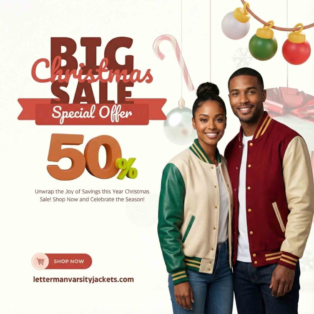 Wool Varsity Jackets Christmas Sale
